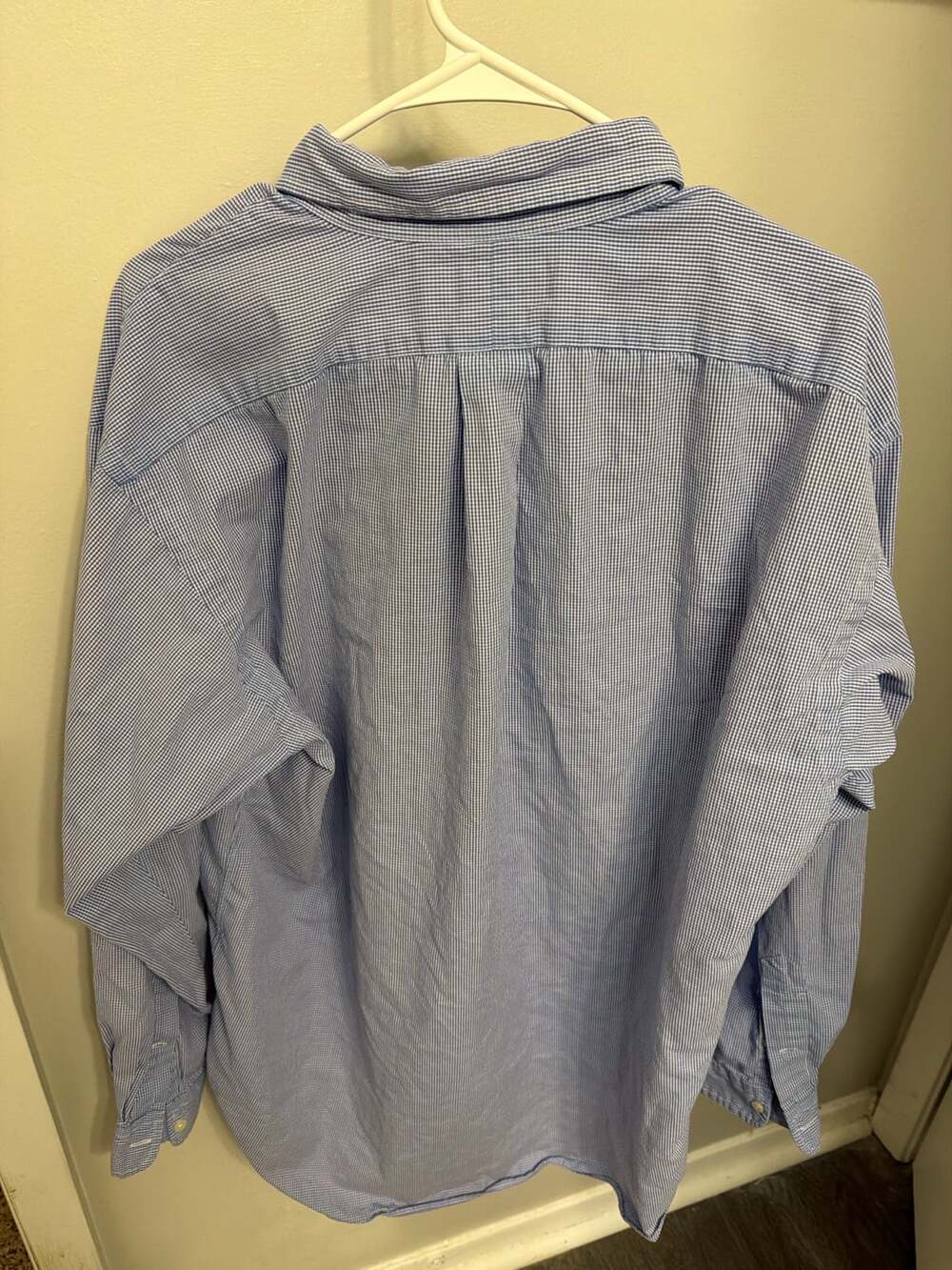 Polo Ralph Lauren Blake Relaxed Fit Micro Check Button-Down Shirt - Picture 4 of 4